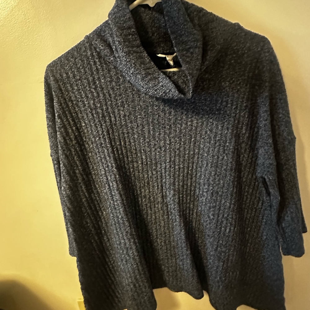 Sonoma Textured Blue Sweater